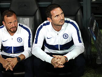 Frank Lampard and his backroom...